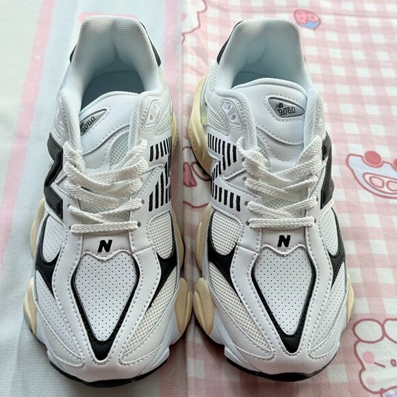 New Balance 9060 White Navy - Picture 6 of 6